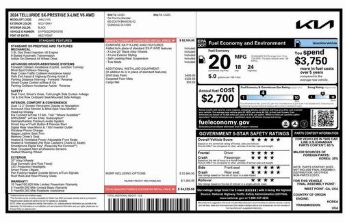 2024 Kia Telluride SX-Prestige X-Line