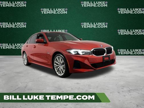 Melbourne Red Metallic 2023 BMW 330e 330e