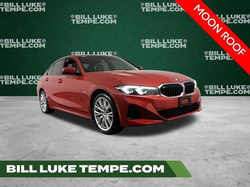 Melbourne Red Metallic 2023 BMW 330e 330e