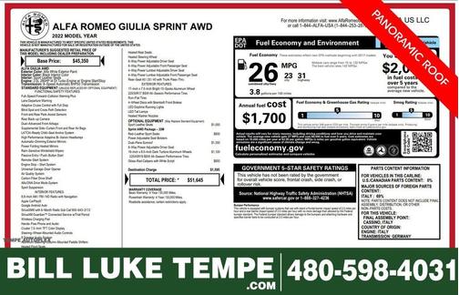 2022 Alfa Romeo Giulia Base