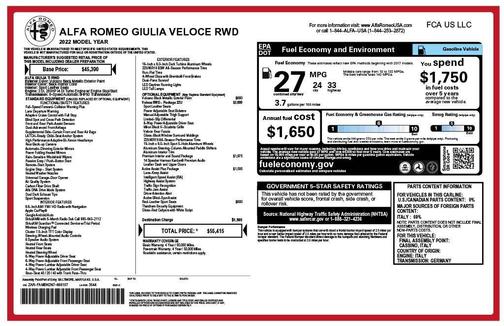 2022 Alfa Romeo Giulia Veloce