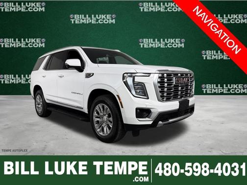 Summit White 2025 GMC Yukon Denali