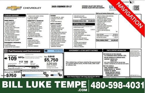 2025 Chevrolet Equinox EV LT