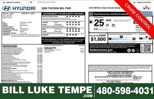 2020 Hyundai TUCSON SEL