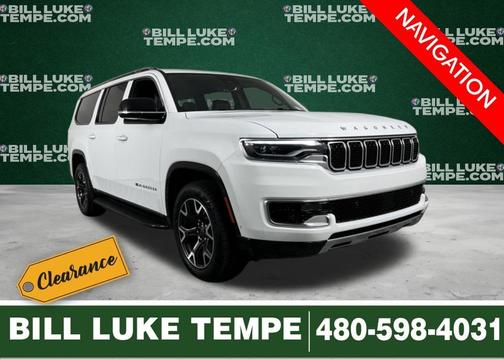 Bright White Clearcoat 2023 Jeep Wagoneer L Series III