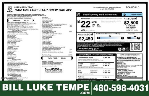 2024 RAM 1500 Big Horn/Lone Star