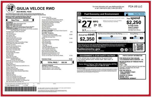 Milano 2025 Alfa Romeo Giulia