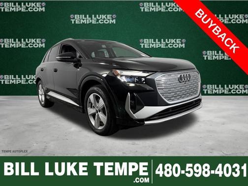 Mythos Black Metallic 2024 Audi Q4 e-tron 55 quattro Premium