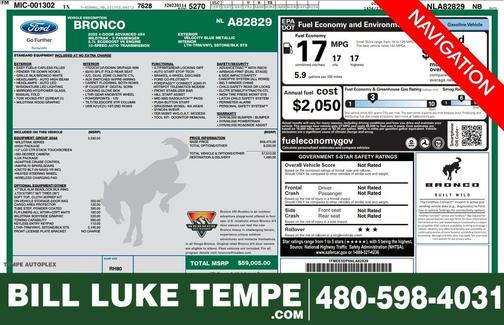 2022 Ford Bronco Wildtrak