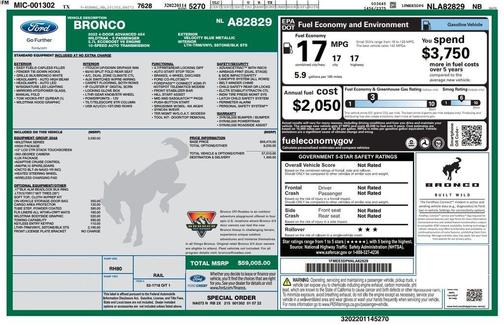 2022 Ford Bronco Wildtrak