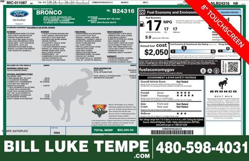 2022 Ford Bronco Black Diamond