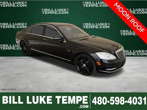 Black 2012 Mercedes-Benz S-Class S 550