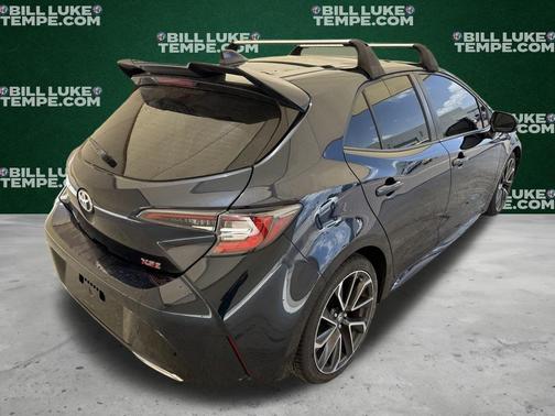 Galactic Aqua 2022 Toyota Corolla Hatchback XSE