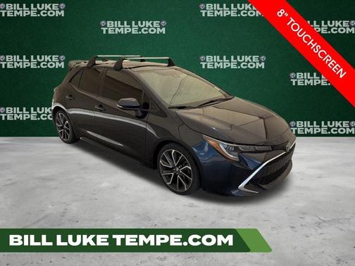 Galactic Aqua 2022 Toyota Corolla Hatchback XSE