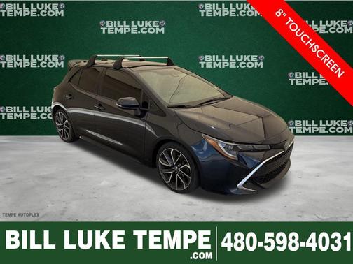 Galactic Aqua 2022 Toyota Corolla Hatchback XSE