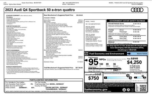 2023 Audi Q4 e-tron 50 Premium Plus