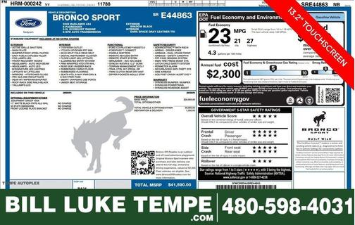 2025 Ford Bronco Sport Badlands