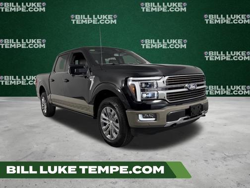 Agate Black Metallic 2025 Ford F-150 King Ranch
