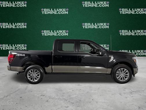 Agate Black Metallic 2025 Ford F-150 King Ranch