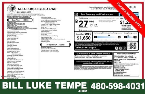 2019 Alfa Romeo Giulia Base