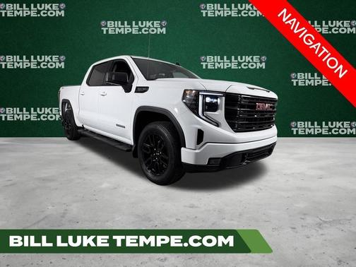 Summit White 2024 GMC Sierra 1500 Elevation