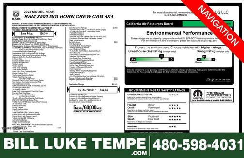 2024 RAM 2500 Big Horn