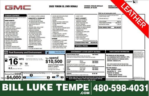 2025 GMC Yukon XL Denali