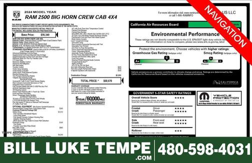 2024 RAM 2500 Big Horn