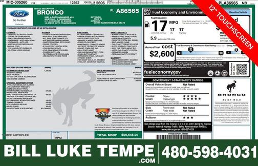 2023 Ford Bronco Wildtrak