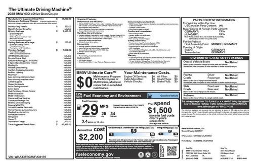 2025 BMW 430 Gran Coupe i xDrive
