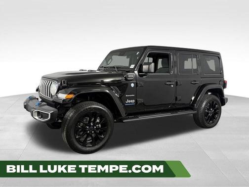 Black Clearcoat 2024 Jeep Wrangler 4xe Sahara