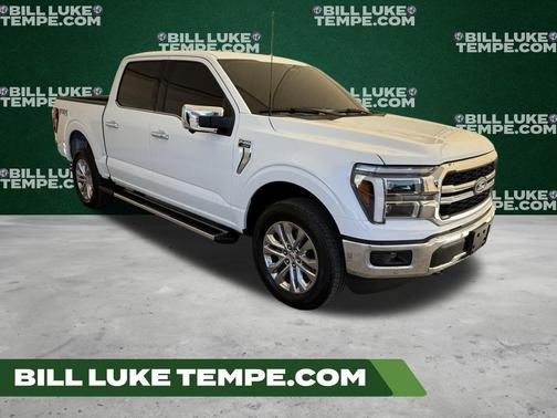 Oxford White 2025 Ford F-150 Lariat