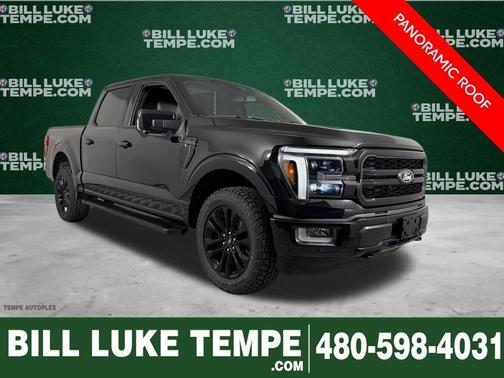 Agate Black Metallic 2024 Ford F-150 Lariat