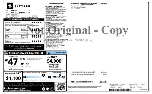 2025 Toyota Camry SE