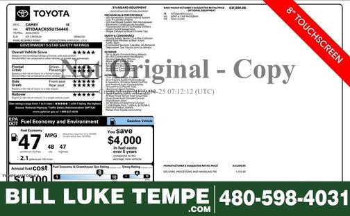 2025 Toyota Camry SE