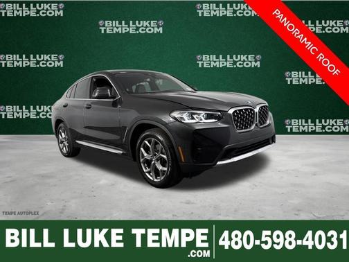 Dark Graphite Metallic 2025 BMW X4 xDrive30i