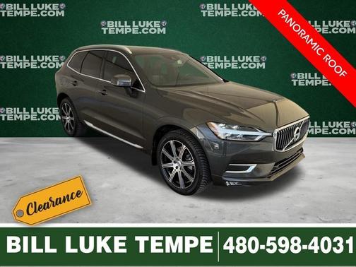 Pine Gray Metallic 2021 Volvo XC60 T5 Inscription