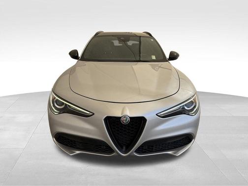 Silverstone Gray Metallic 2021 Alfa Romeo Stelvio Ti Sport