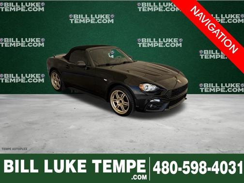 Forte Black Metallic 2018 FIAT 124 Spider Abarth