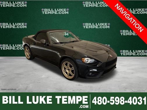 Forte Black Metallic 2018 FIAT 124 Spider Abarth
