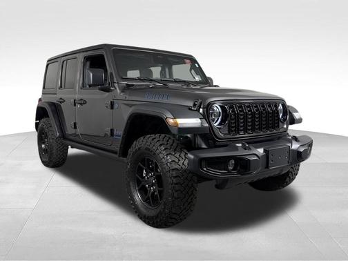 Granite Crystal Clearcoat Metallic 2025 Jeep Wrangler 4xe Sport