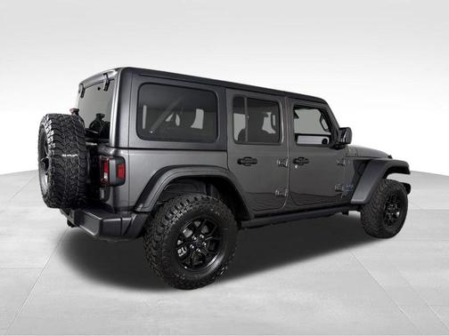 Granite Crystal Clearcoat Metallic 2025 Jeep Wrangler 4xe Sport