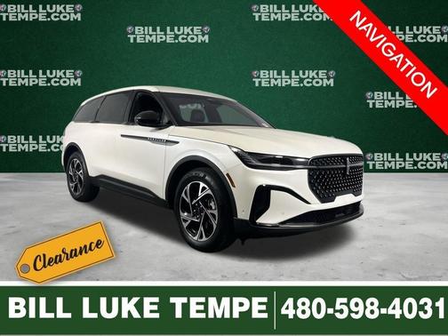 White Platinum Clearcoat Metallic 2024 Lincoln Nautilus Premiere