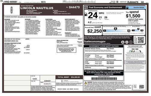 2024 Lincoln Nautilus Premiere