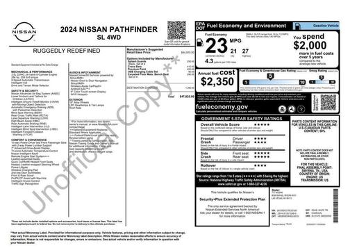 2024 Nissan Pathfinder SL