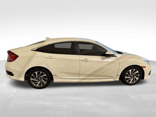 White Orchid Pearl 2018 Honda Civic EX