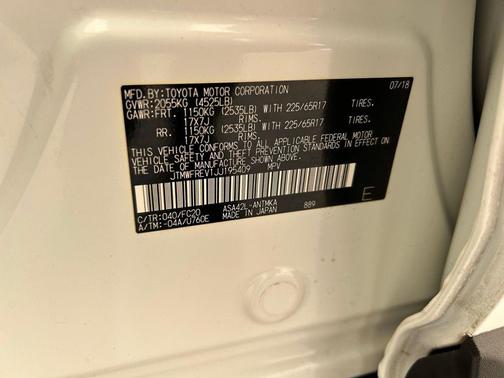 2018 Toyota RAV4 XLE