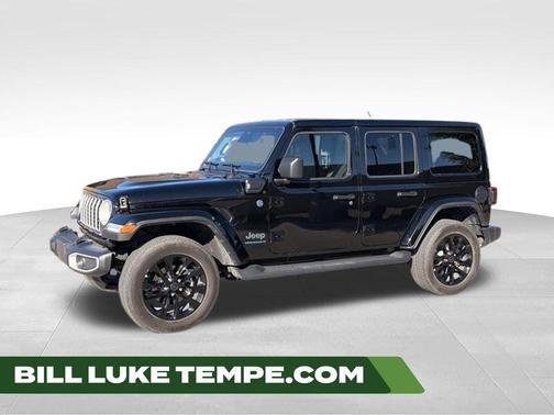 Black Clearcoat 2025 Jeep Wrangler 4xe Sahara