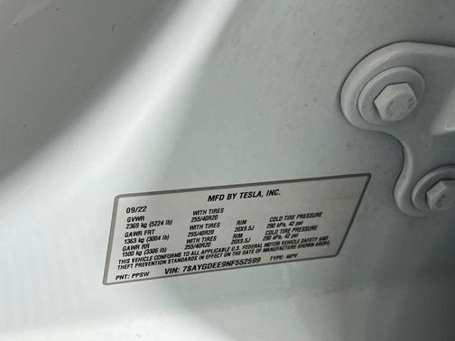 2022 Tesla Model Y Long Range