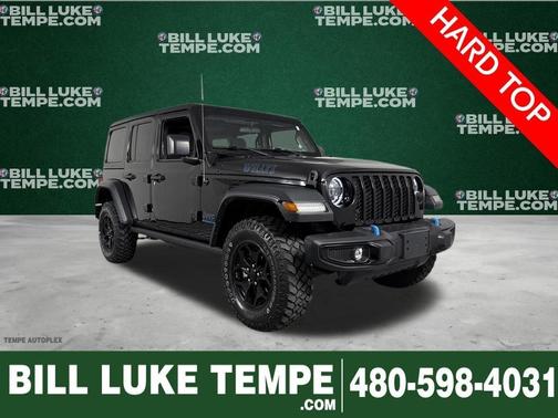 Black Clearcoat 2023 Jeep Wrangler 4xe Base